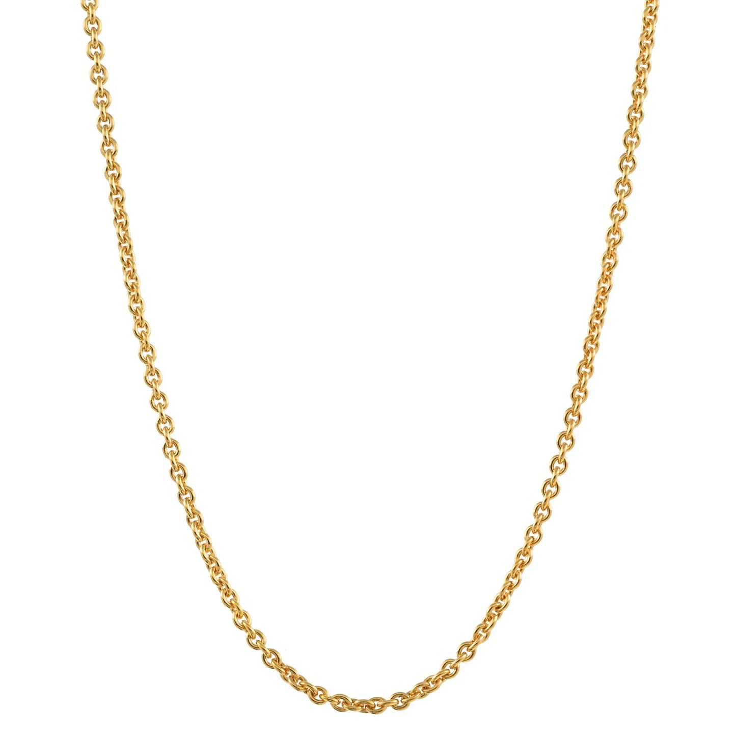 Goldkette Ankerkette Länge 45cm - Breite 0,8mm - 750-18 Karat Gold