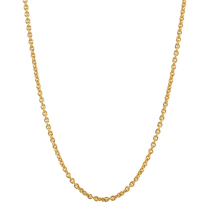 Goldkette Ankerkette Länge 45cm - Breite 0,8mm - 750-18 Karat Gold