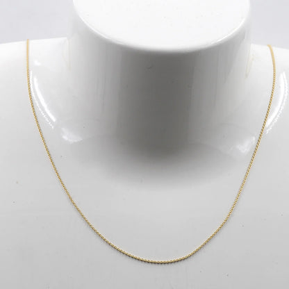Goldkette Ankerkette Länge 45cm - Breite 0,8mm - 750-18 Karat Gold