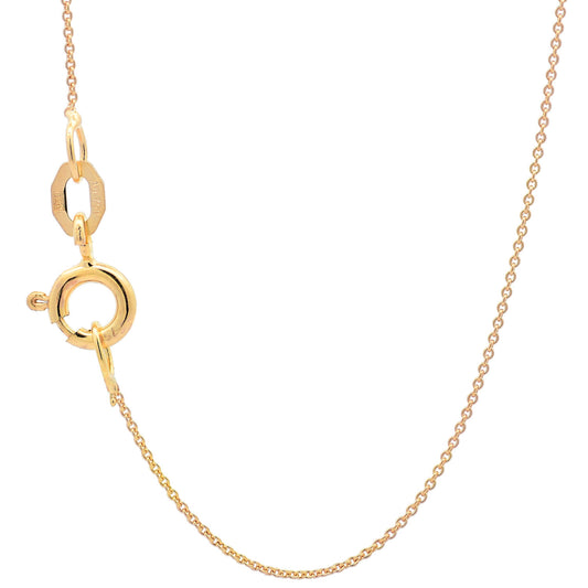 Goldkette Ankerkette Breite 0,8mm - 750-18 Karat Gold