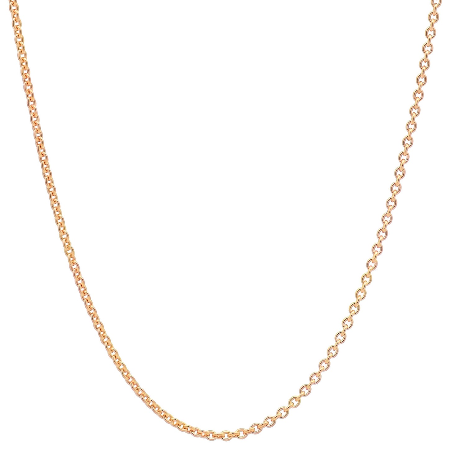 Goldkette Ankerkette Breite 0,8mm - 750-18 Karat Gold