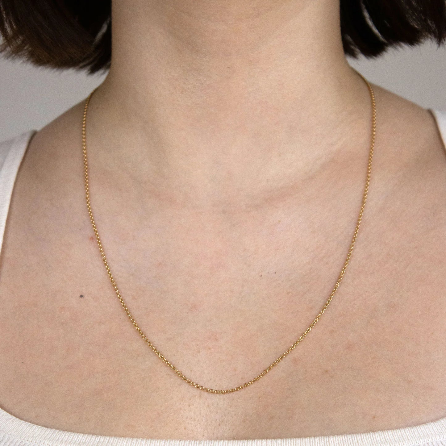 Goldkette Ankerkette Länge 42cm - Breite 1,5mm - 750-18 Karat Gold