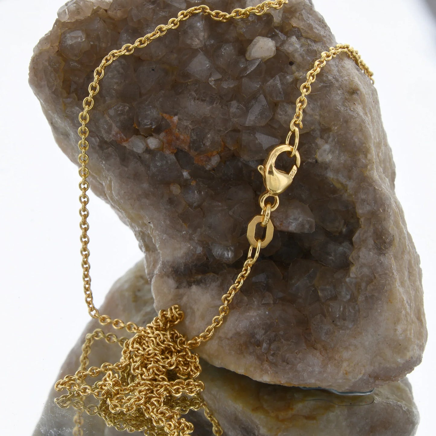Goldkette Ankerkette Länge 70cm - Breite 1,5mm - 750-18 Karat Gold
