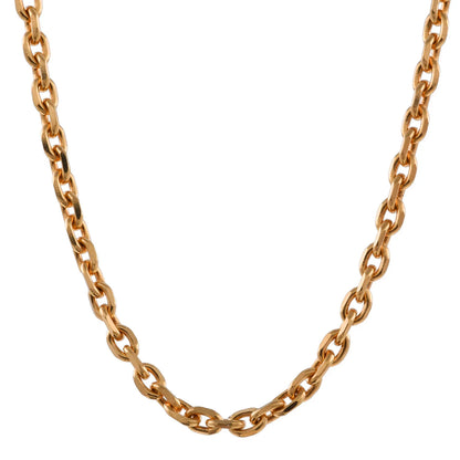 Ankerkette diamantiert Länge 55cm - Breite 1,3mm - 750-18 Karat Gold