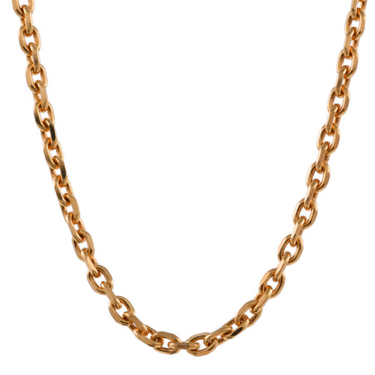 Ankerkette diamantiert Breite 1,3mm - 750-18 Karat Gold