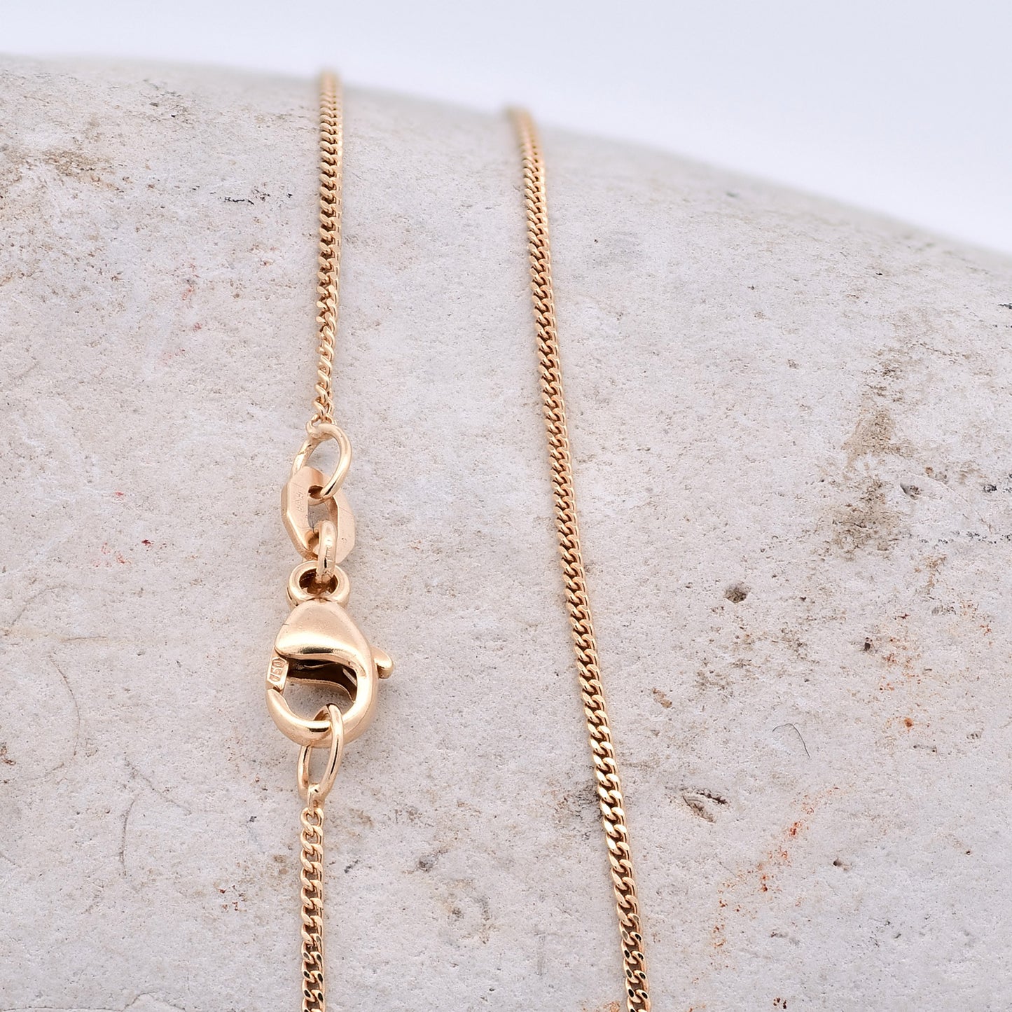 Goldkette Panzerkette Breite 1,1mm - 750-18 Karat Gold