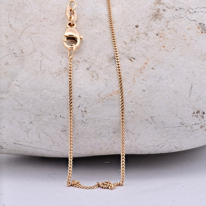 Goldkette Panzerkette Breite 1,1mm - 750-18 Karat Gold