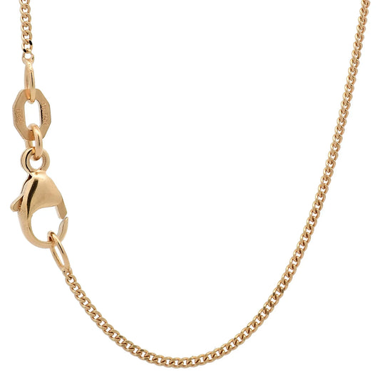Goldkette Panzerkette Breite 1,1mm - 750-18 Karat Gold