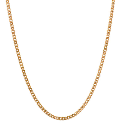 Goldkette Panzerkette Breite 1,1mm - 750-18 Karat Gold