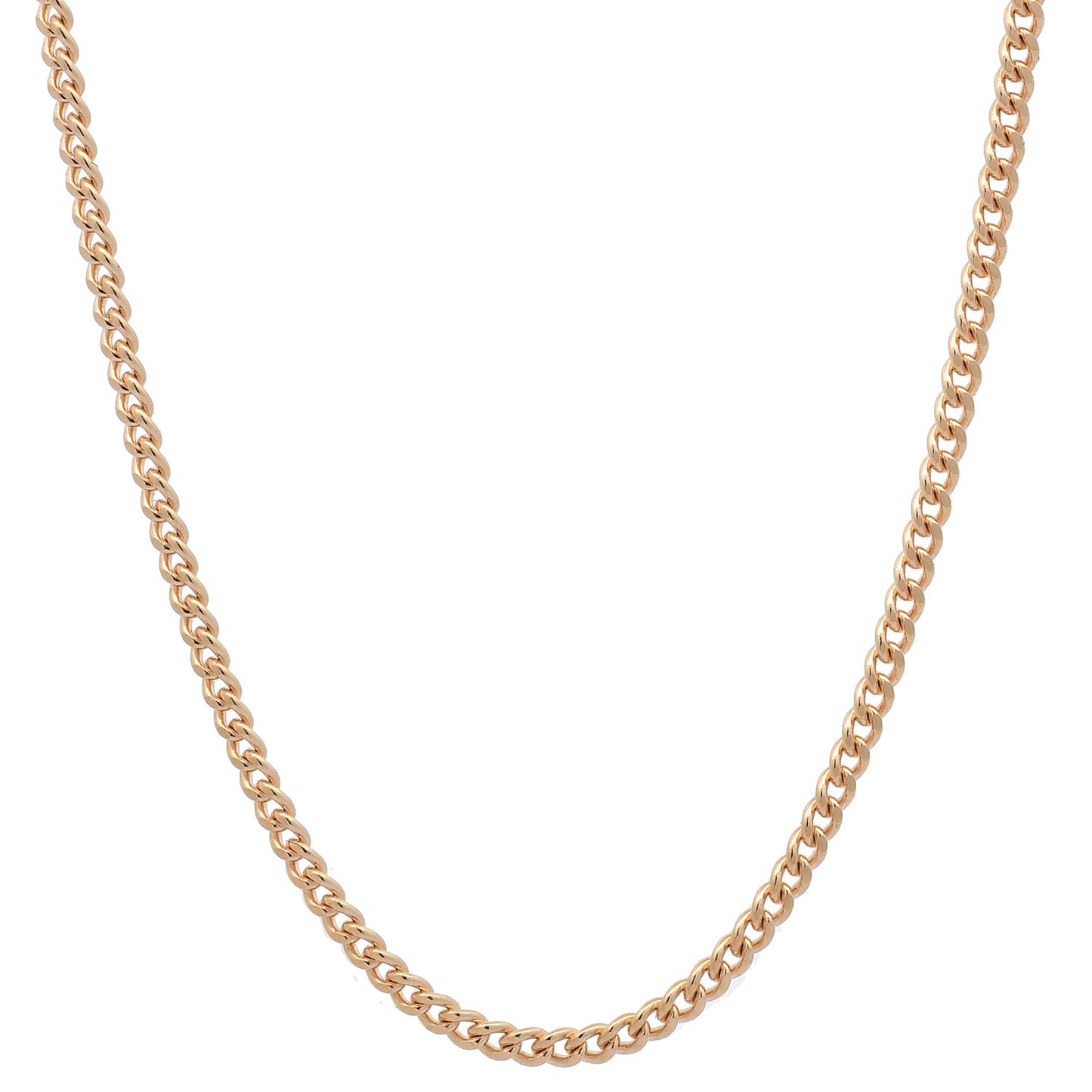 Panzerkette Halskette Breite 1,4 mm - 750 - 18 Karat Gold Auswahl