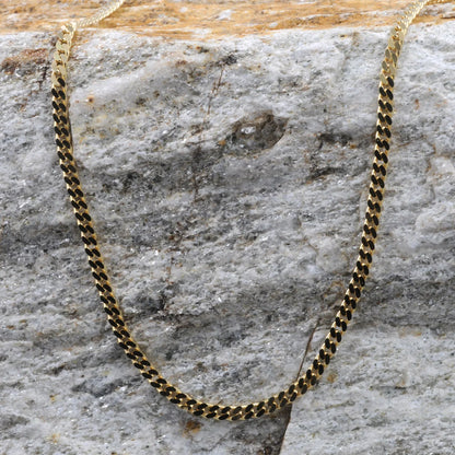 Panzerkette Halskette Breite 2,7 mm - 750 - 18 Karat Gold Auswahl