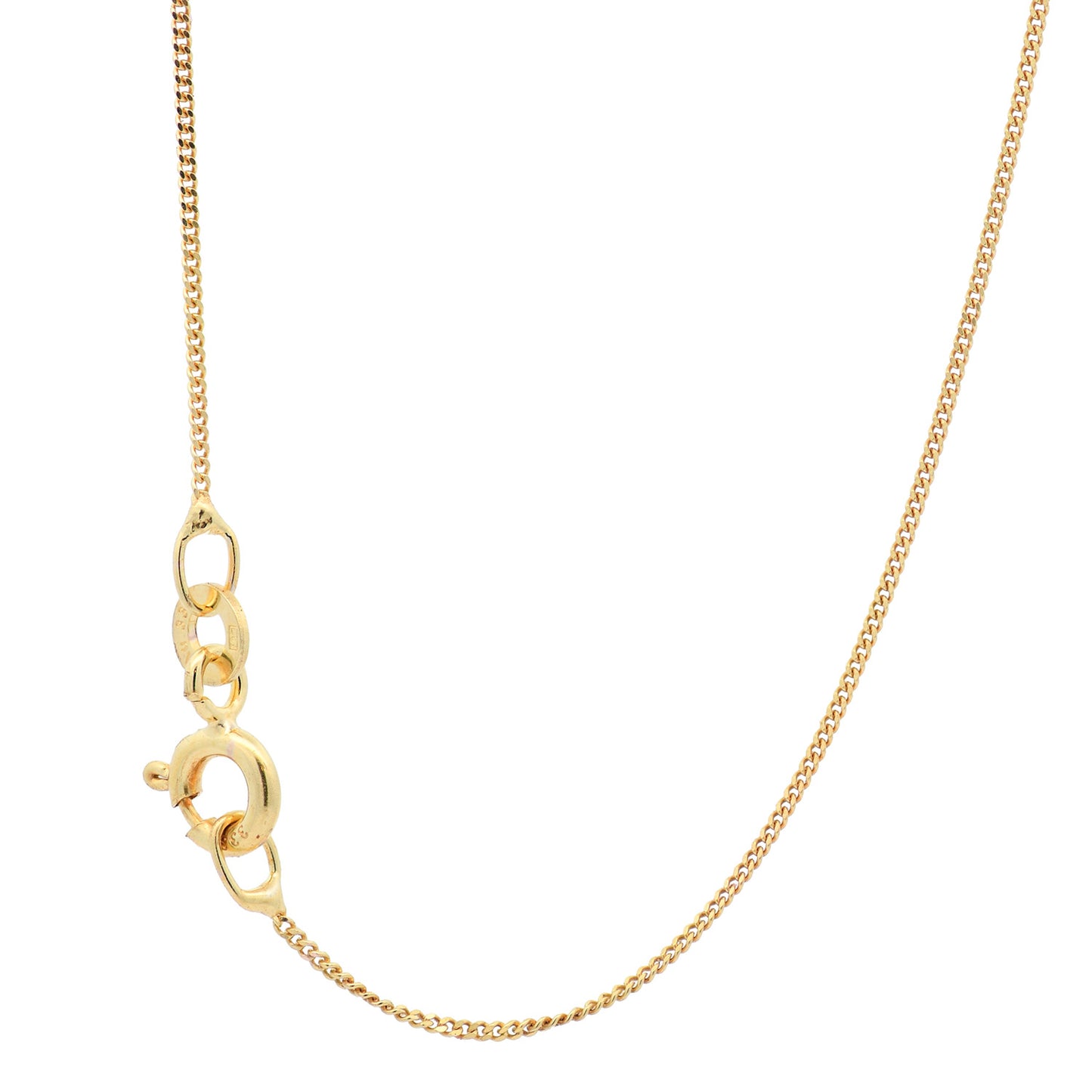 Edle Echt Goldkette Breiten 0,8mm-6,0mm  Panzerkette 333-8 Karat Gold