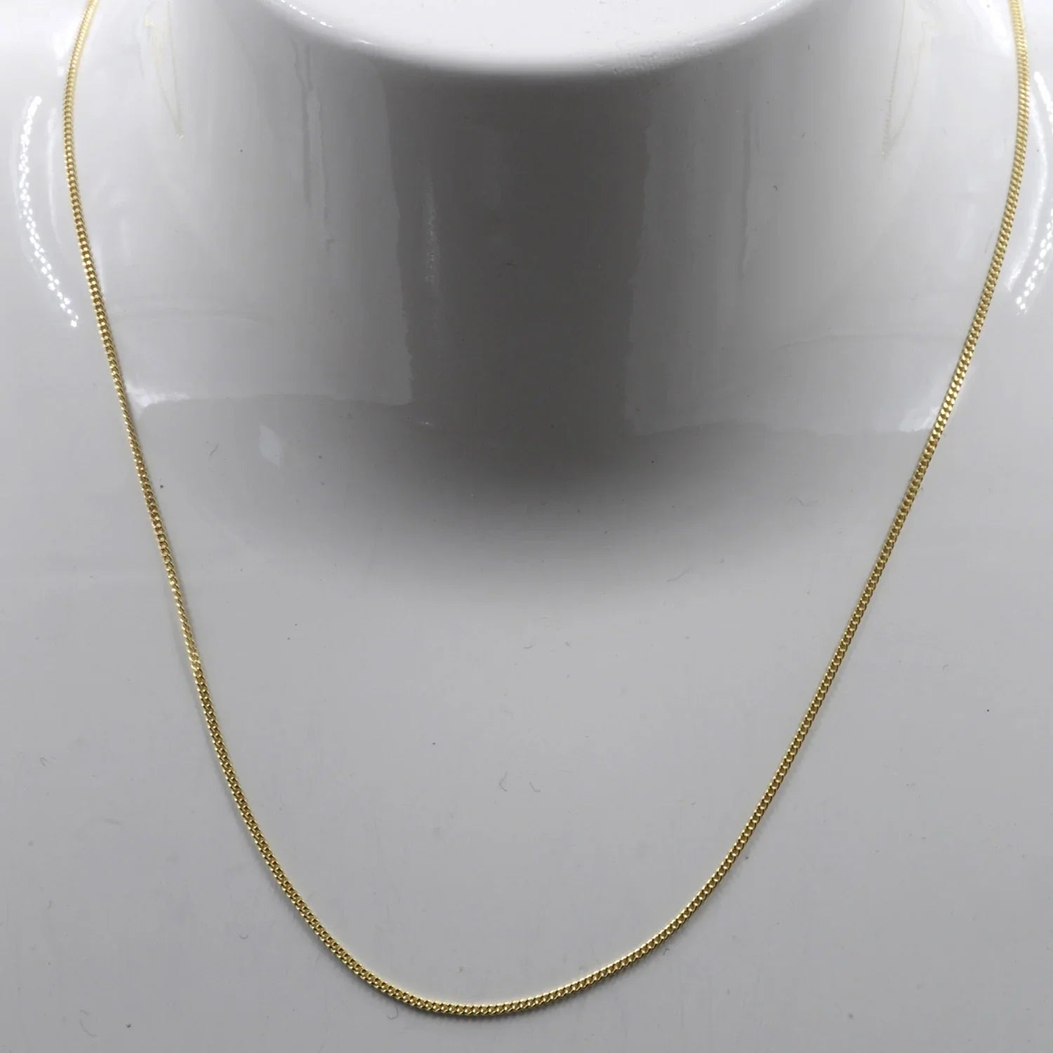 0,8 mm 60 cm 333 - 8 Karat Gold Halskette Panzerkette massiv Gold hochwertige Goldkette  1,26 g