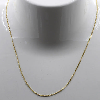 0,8 mm 60 cm 333 - 8 Karat Gold Halskette Panzerkette massiv Gold hochwertige Goldkette  1,26 g