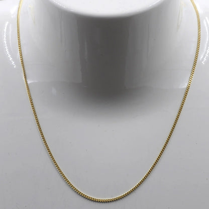 Goldkette Panzerkette Länge 42cm - Breite 1,1mm - 333-8 Karat Gold T