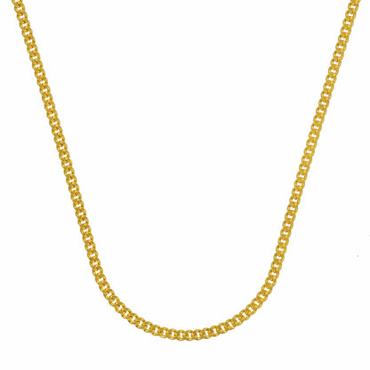 Goldkette Panzerkette Länge 38cm - Breite 1,4mm - 333-8 Karat Gold ..