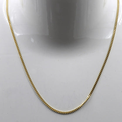 Goldkette Panzerkette Länge 38cm - Breite 1,4mm - 333-8 Karat Gold ..