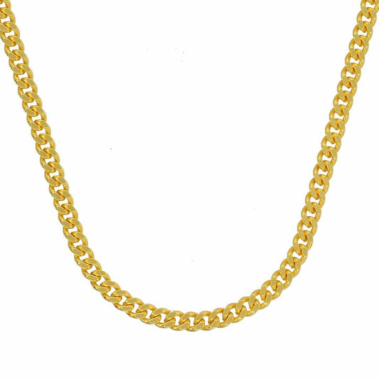 Goldkette Panzerkette Länge 42cm - Breite 2,1mm - 333-8 Karat Gold
