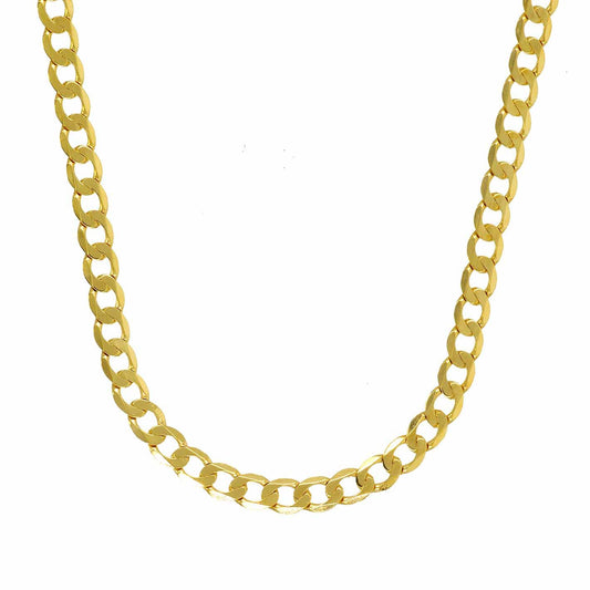 Goldkette Panzerkette Länge 45cm - Breite 2,6mm - 333-8 Karat Gold