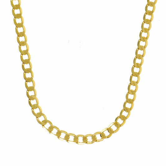 Goldkette Panzerkette Länge 50cm - Breite 2,6mm - 333-8 Karat Gold