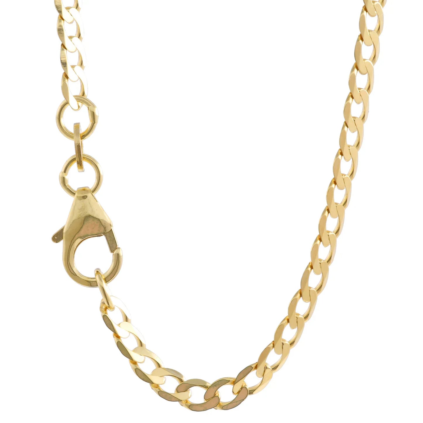 Goldkette Panzerkette Länge 50cm - Breite 2,6mm - 333-8 Karat Gold
