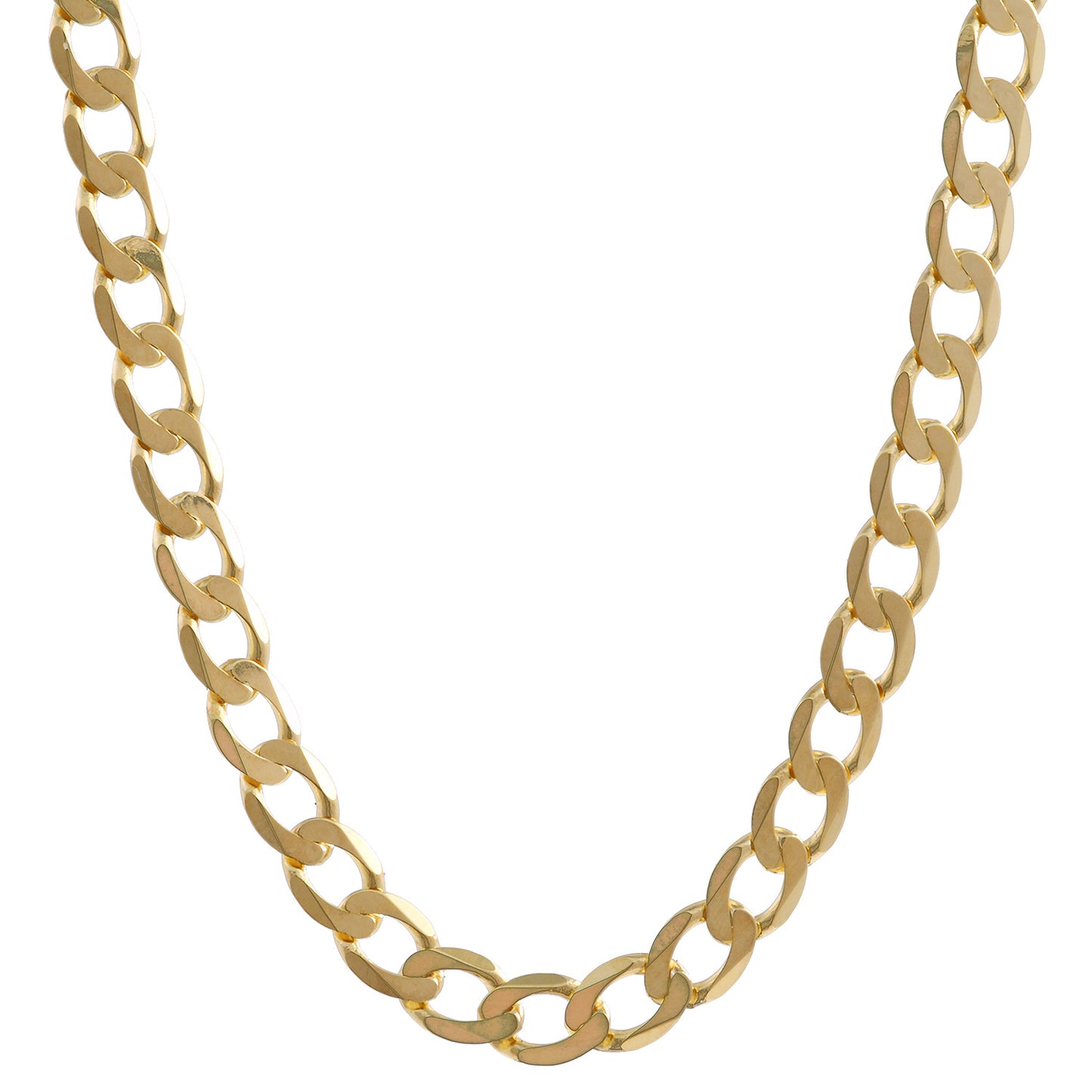 Goldkette Panzerkette Länge 45cm - Breite 3,1mm - 333-8 Karat Gold