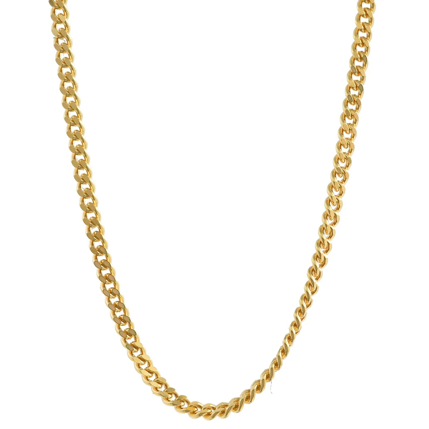 Goldkette Panzerkette Länge 55cm - Breite 1,4mm - 750-18 Karat Gold