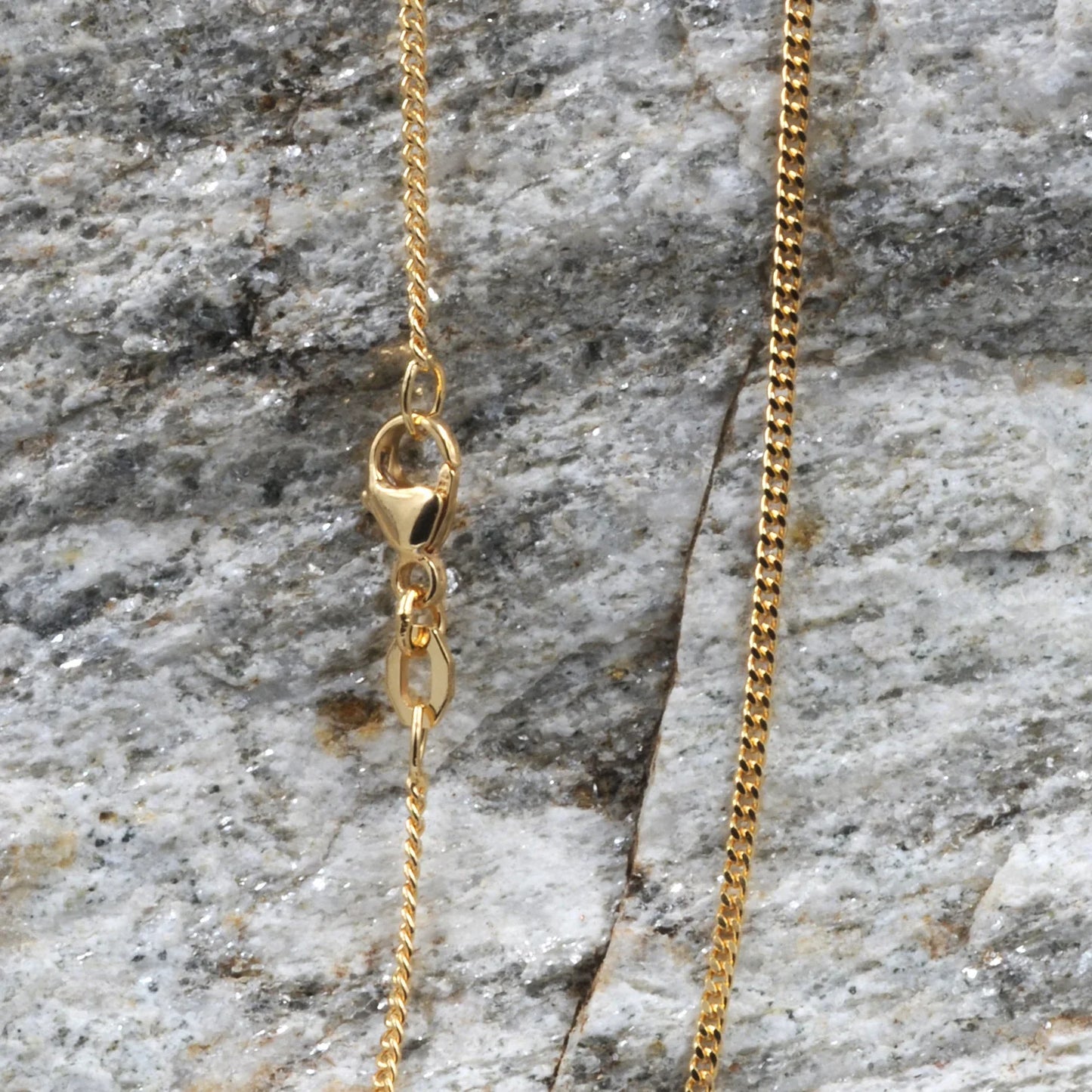 Goldkette Panzerkette Länge 55cm - Breite 1,4mm - 750-18 Karat Gold