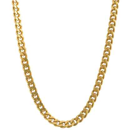 Goldkette Panzerkette Länge 50cm - Breite 1,7mm - 750-18 Karat Gold
