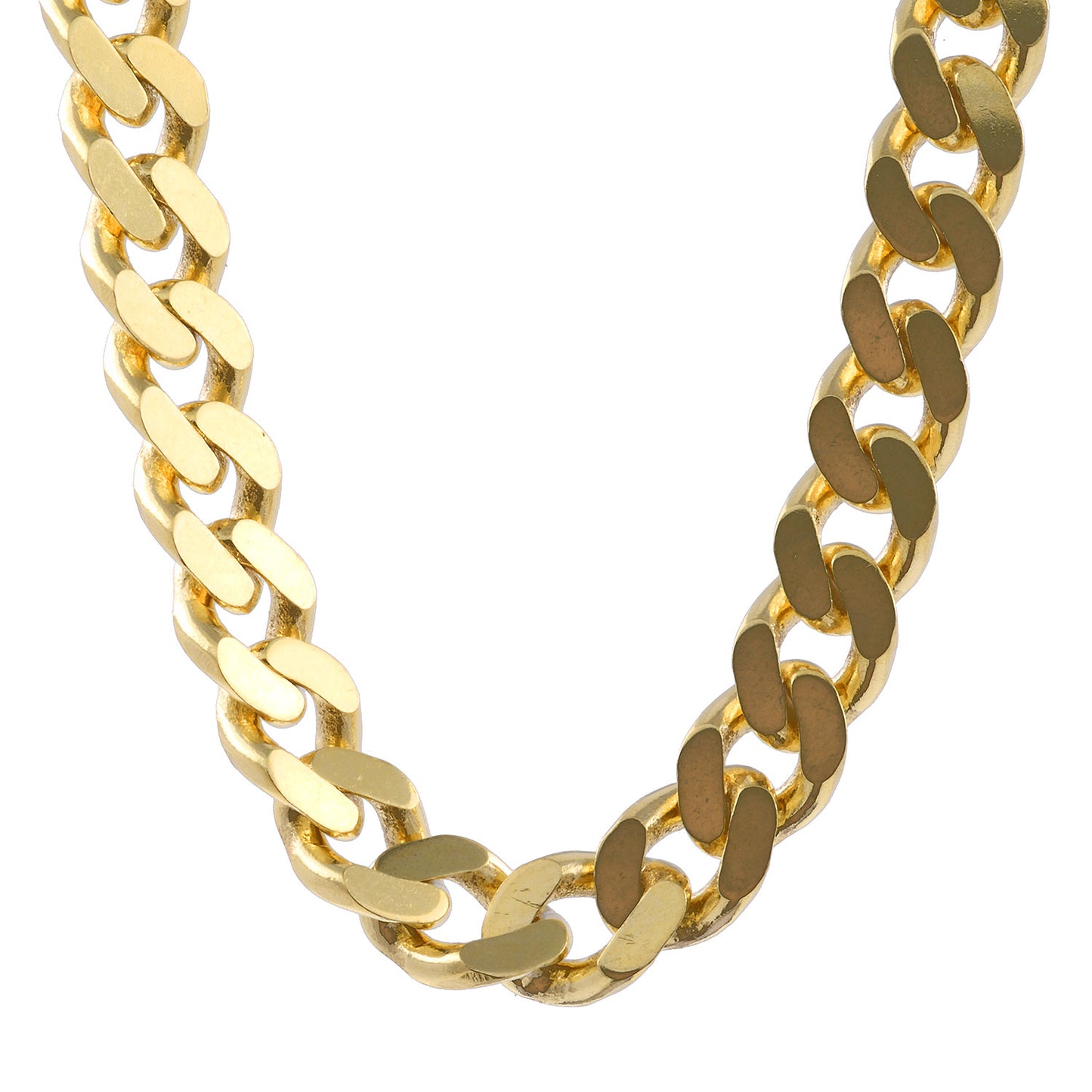 Edle massive Goldkette Panzerkette Halskette aus 333 - 8 Karat Gold