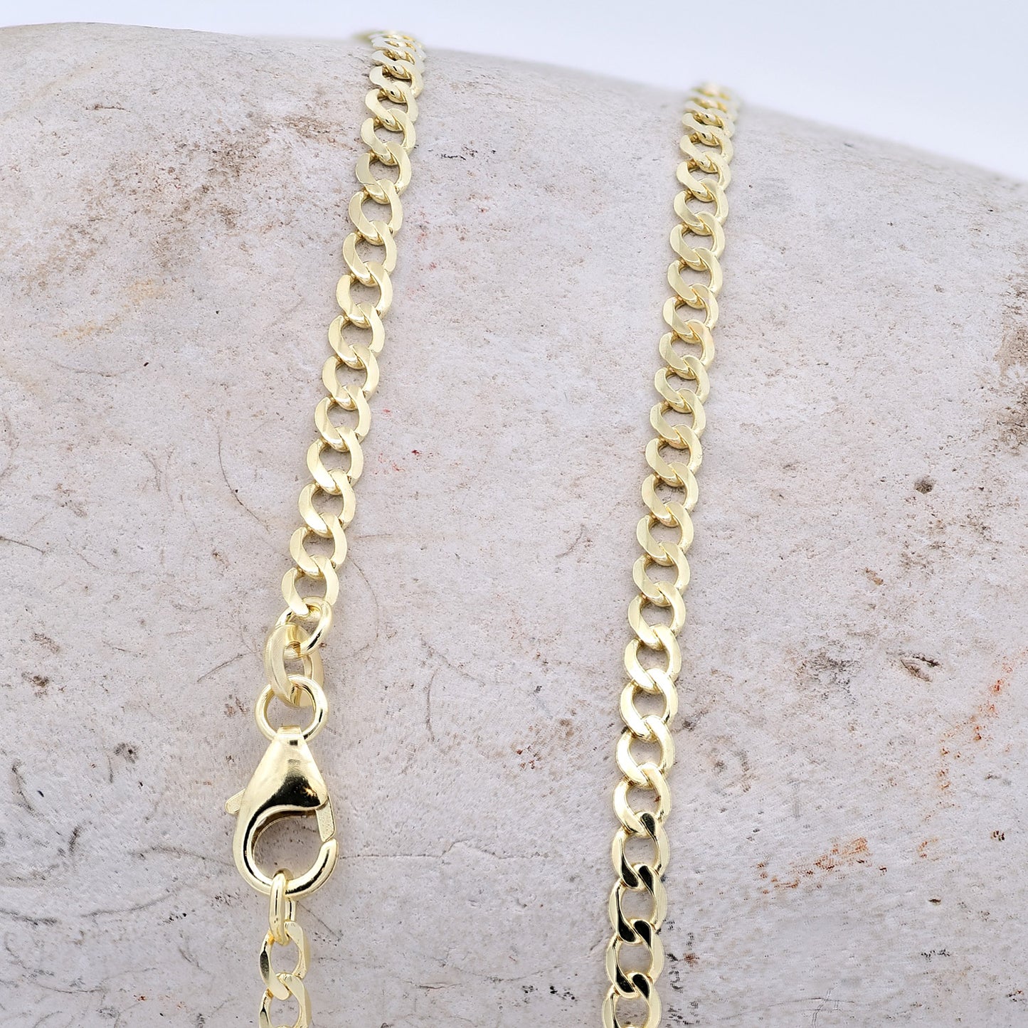 Edle massive Goldkette Panzerkette Halskette aus 333 - 8 Karat Gold