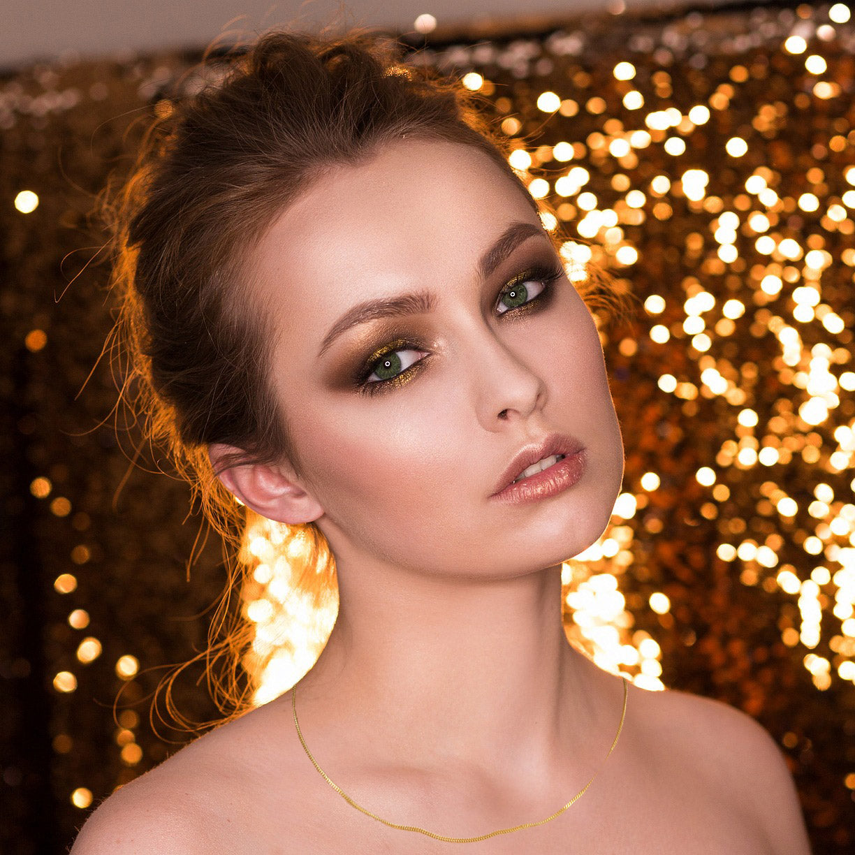 Edle massive Goldkette Panzerkette Halskette aus 333 - 8 Karat Gold