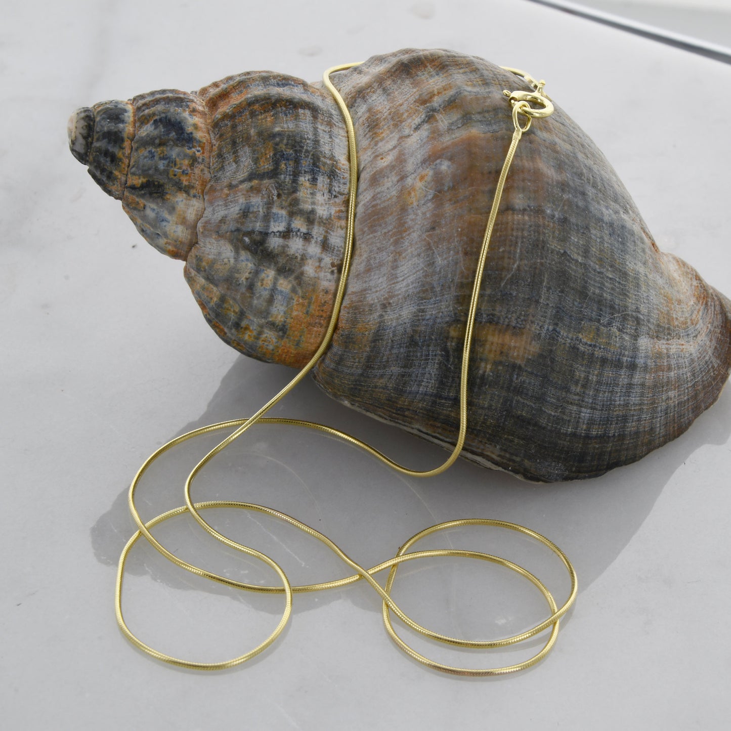 Edle feine dünne filigrane Goldkette Halskette  echt 333 -8 Karat Gold