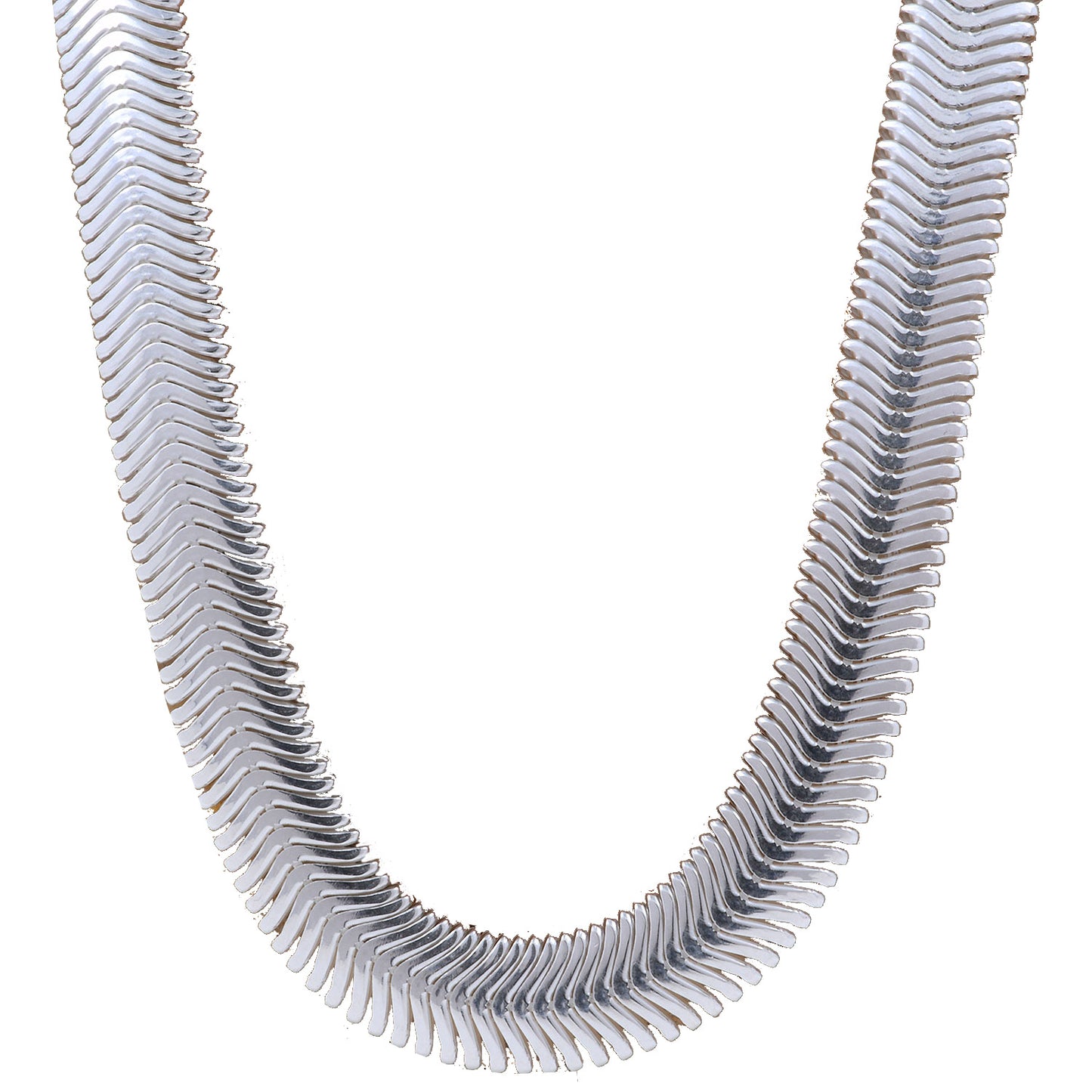 Silberkette Echt 925 Sterlingsilber Schlangenkette rund Silber Halskette - Damenkette Made in Germany
