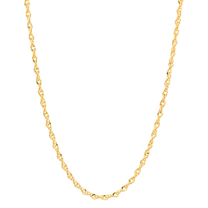 Goldkette Singapurkette Halskette Breite 1,7 mm echt 585-14 Karat Gold