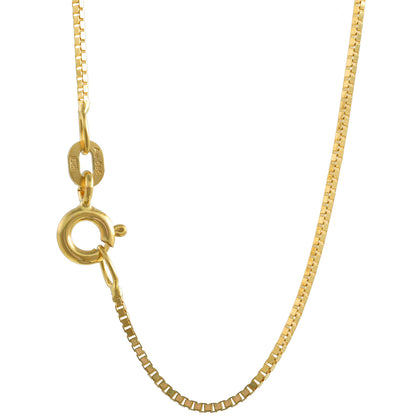 Goldkette Venezianerkette Halskette Breite 0,8 mm - 333-8 Karat Gold