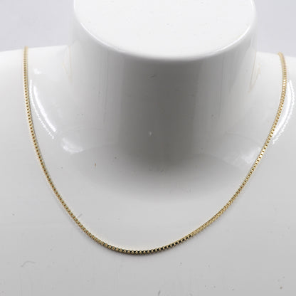 Goldkette Venezianerkette Halskette Breite 0,9 mm - 333-8 Karat Gold