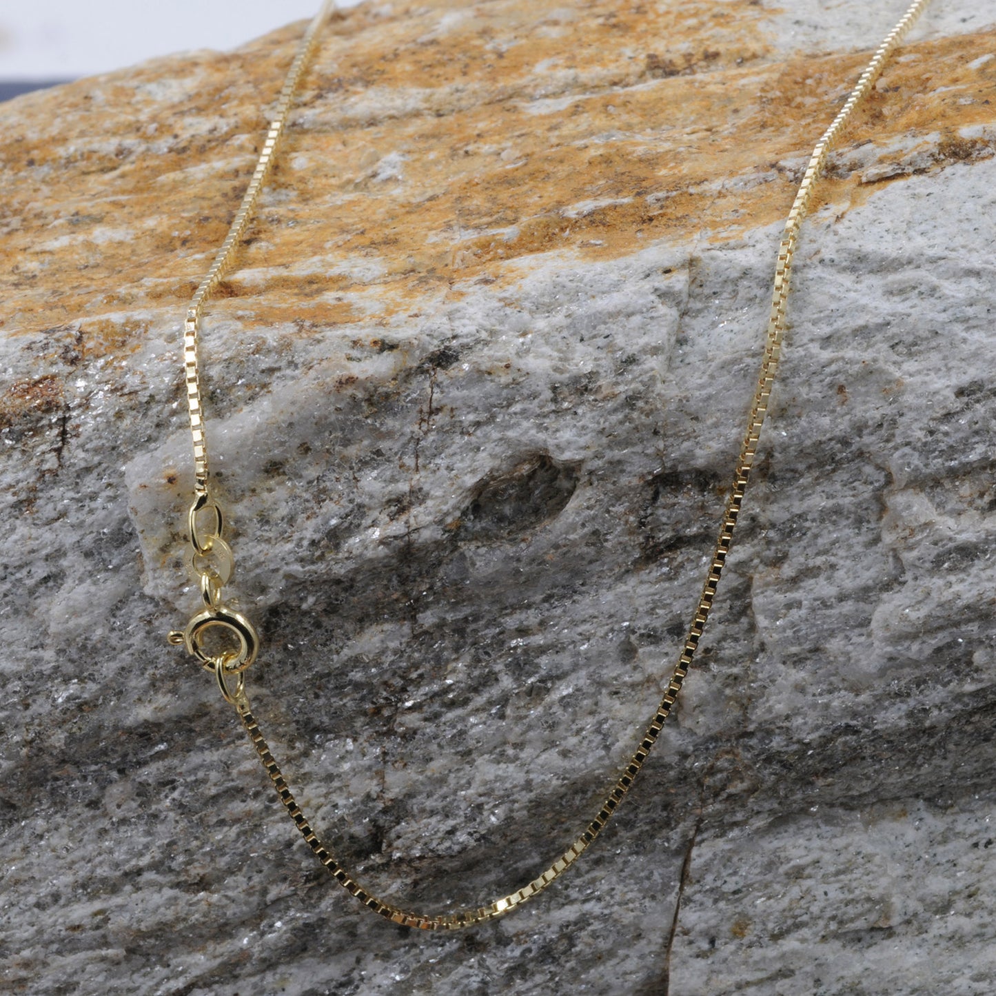 Goldkette Venezianerkette Halskette Breite 0,9 mm - 333-8 Karat Gold