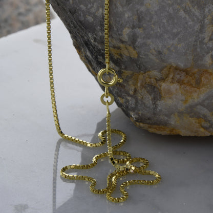 Goldkette Venezianerkette Halskette Breite 1,2 mm - 333-8 Karat Gold