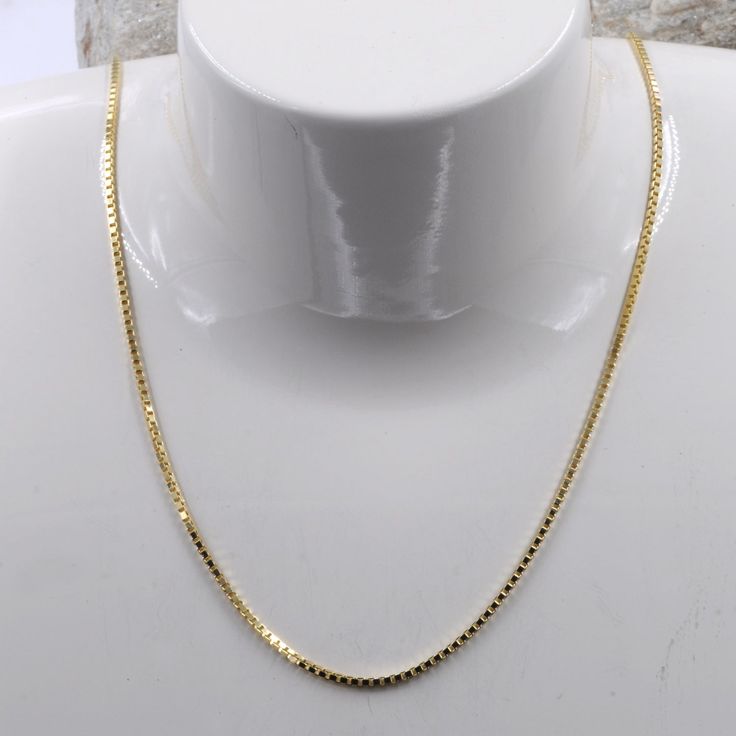 Goldkette Venezianerkette Halskette Breite 1,2 mm - 333-8 Karat Gold