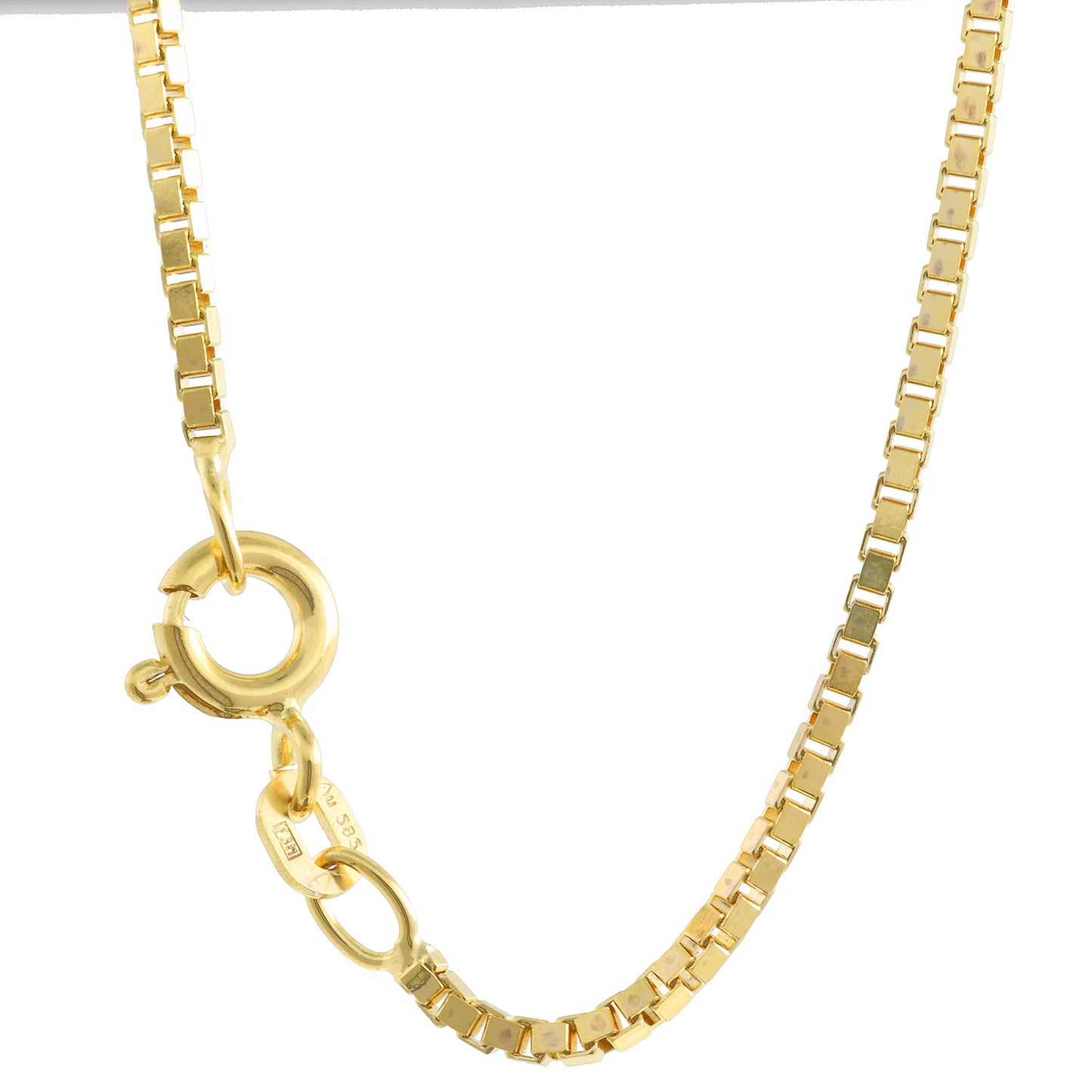 Goldkette Venezianerkette Halskette Breite 1,4 mm - 585-14 Karat Gold