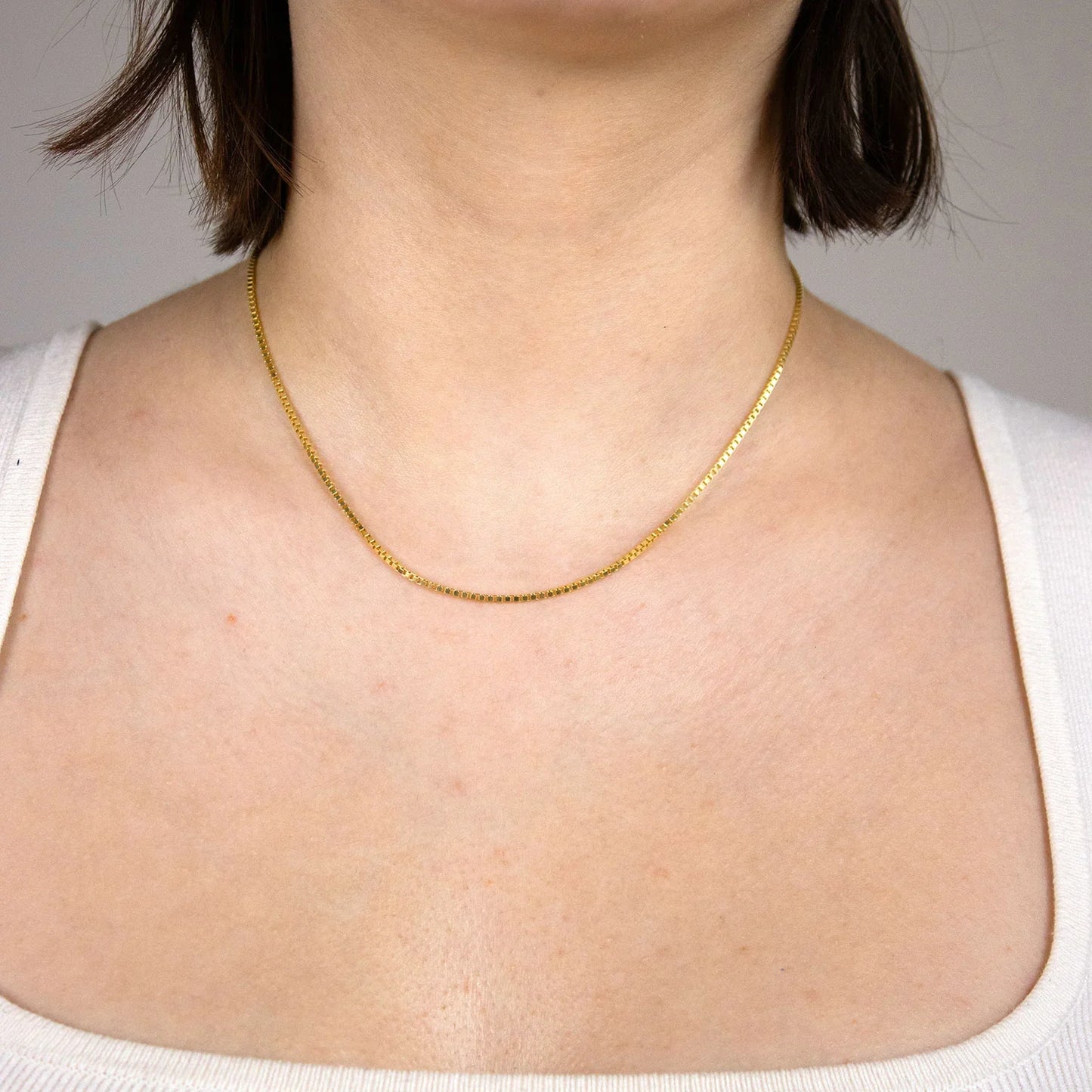 Goldkette Venezianerkette Halskette Breite 1,4 mm - 750-18 Karat Gold
