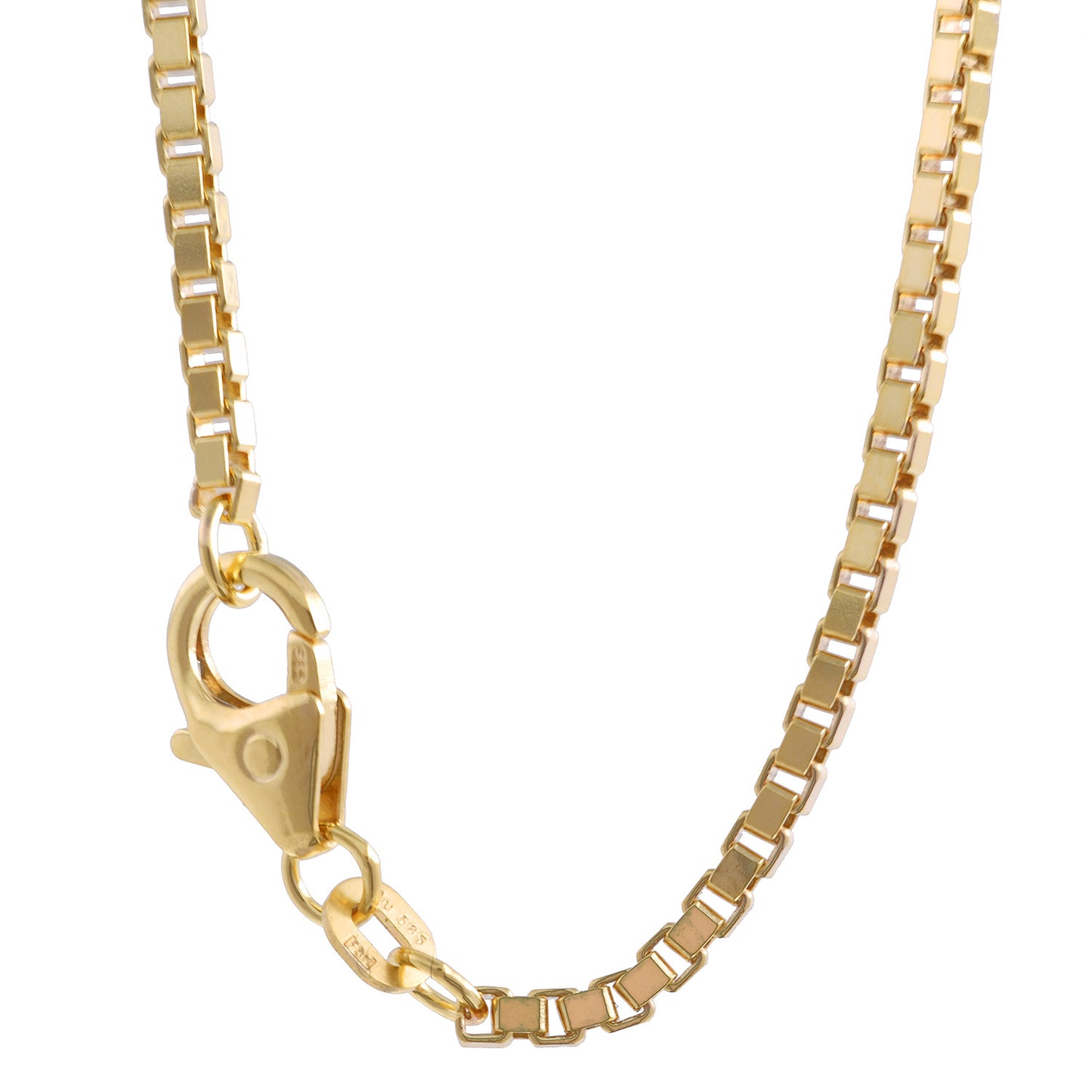 Edle Venezianerkette Halskette - 333 - 8 Karat Gold Juwelier Qualität