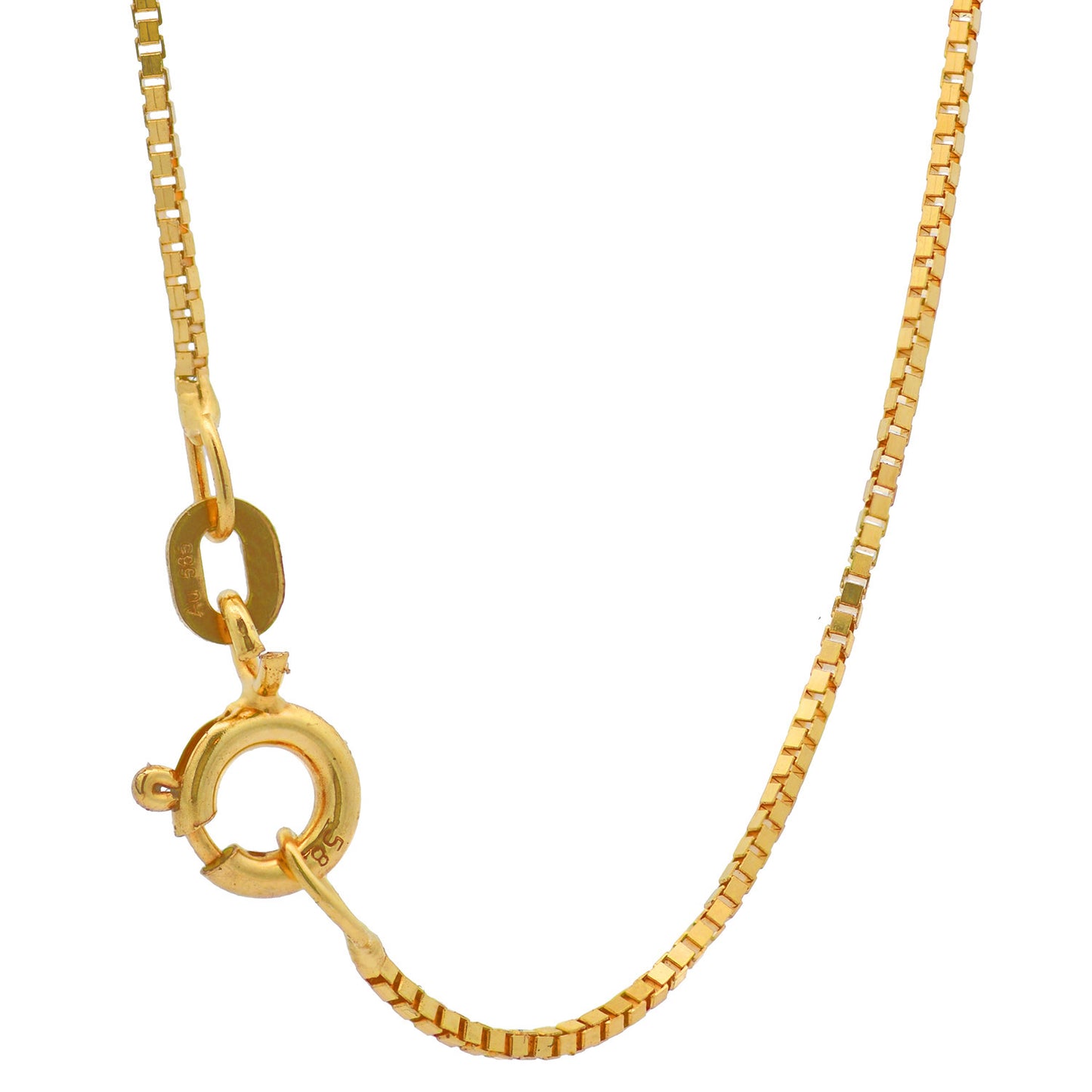 Edle Venezianerkette Halskette  585 - 14 Karat Gold Juwelier Qualität
