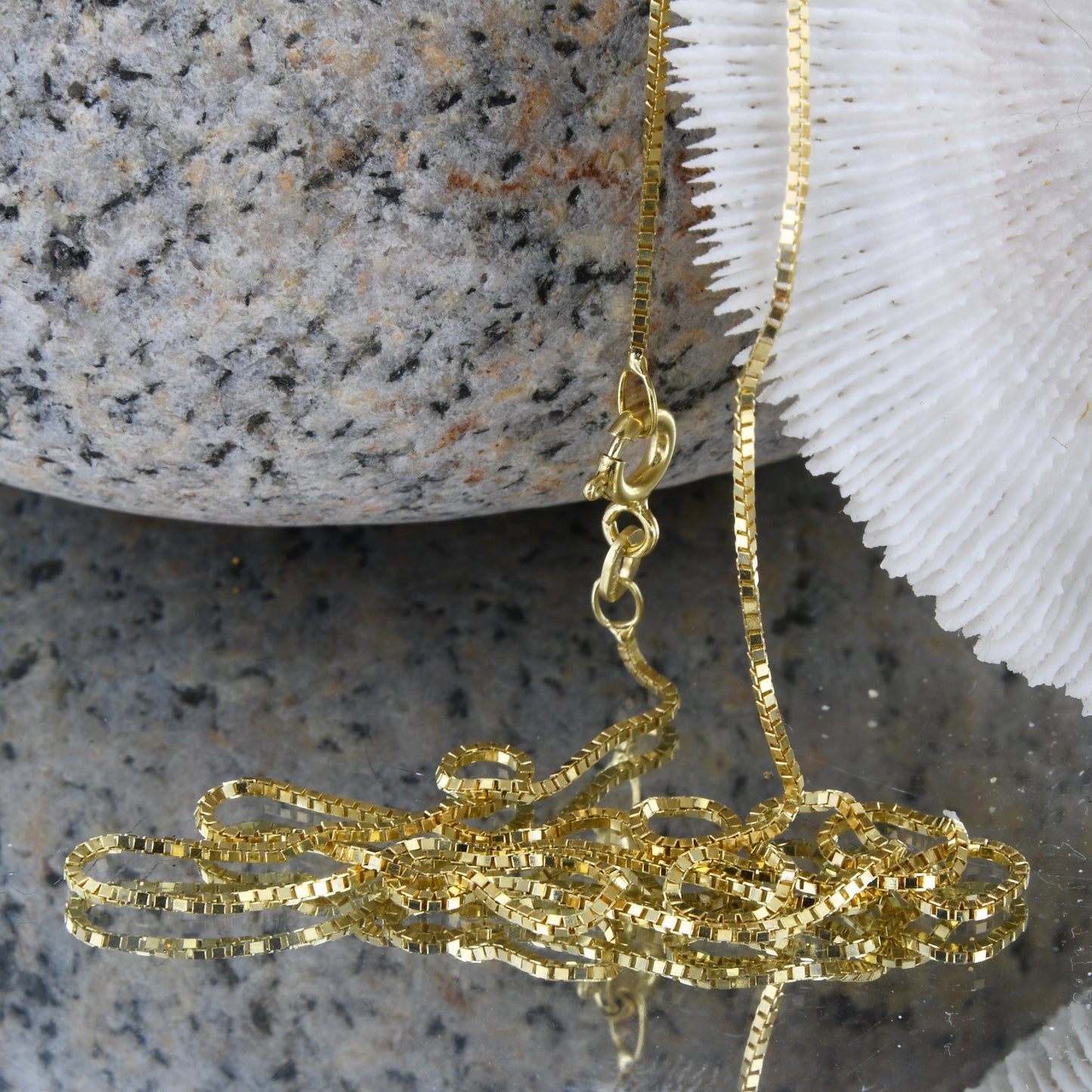 Edle Venezianerkette Halskette  585 - 14 Karat Gold Juwelier Qualität