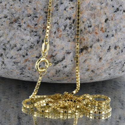 Edle Venezianerkette Halskette  585 - 14 Karat Gold Juwelier Qualität