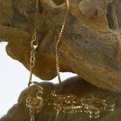 Edle Venezianerkette Halskette  585 - 14 Karat Gold Juwelier Qualität