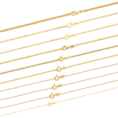 Venezianerkette Halskette  333 - 8 Karat Gold Auswahl