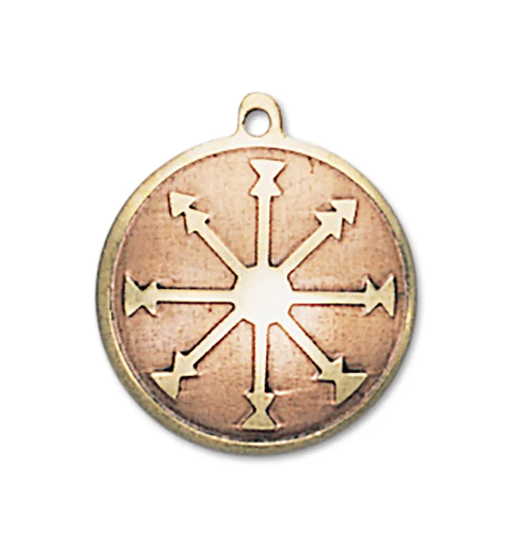 magischer Talisman 10 Anhänger Schmuck 27x25mm