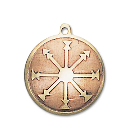 magischer Talisman 10 Anhänger Schmuck 27x25mm